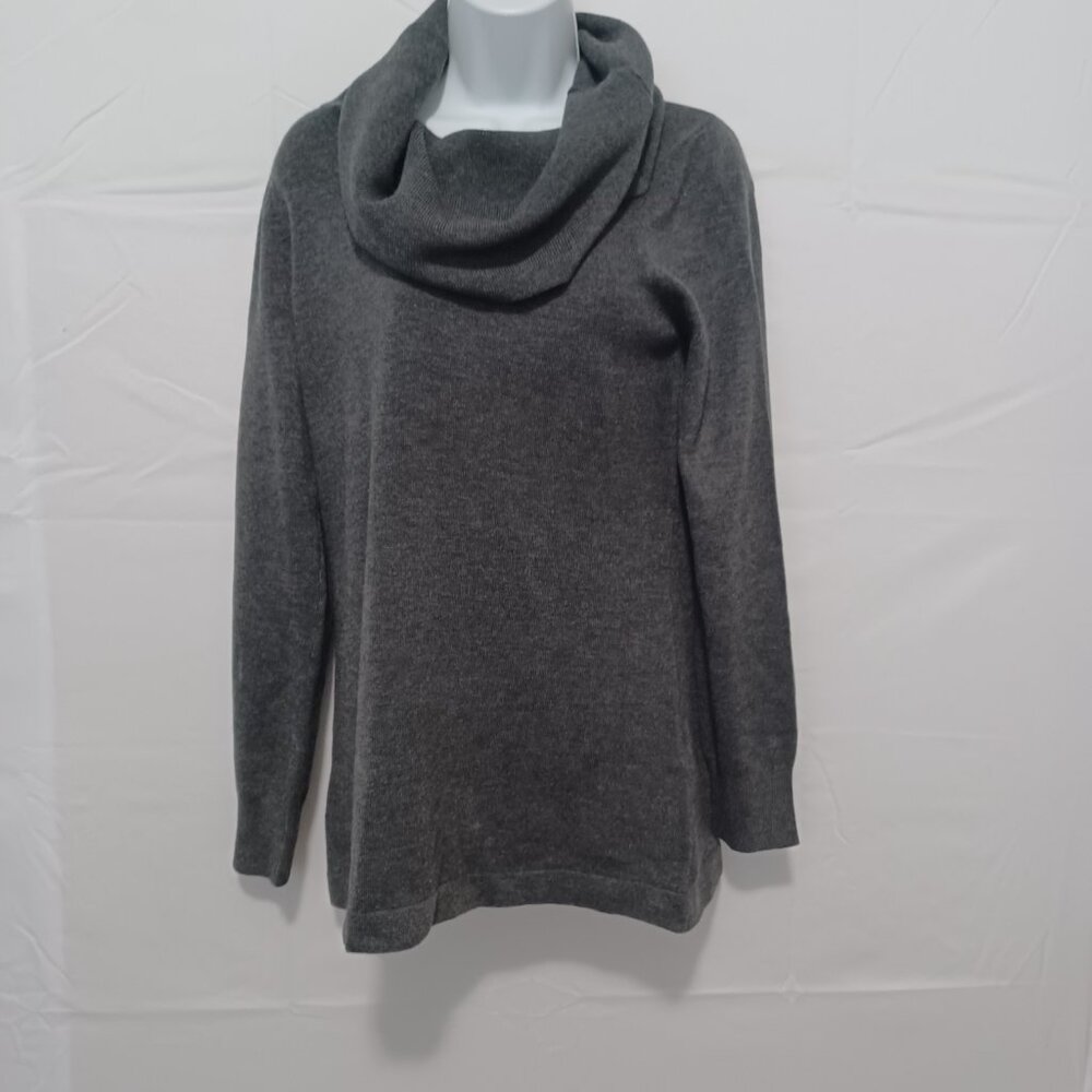 French Connection top cowl neck gray‎